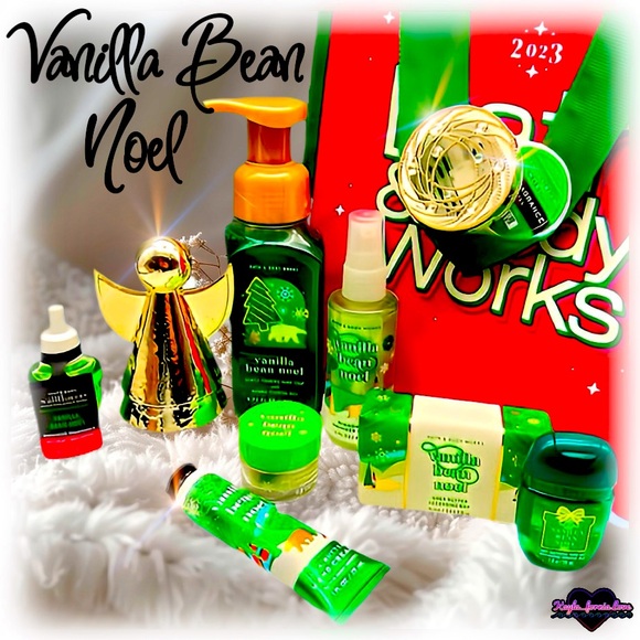 BBW🪽Vanilla Bean Noel 🔔 pcs gift set Bath Body